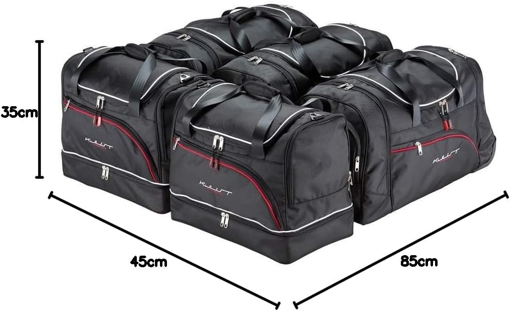 KJUST Reisetaschen 5 stk kompatibel mit RENAULT TALISMAN LIMOUSINE I 2015-2022