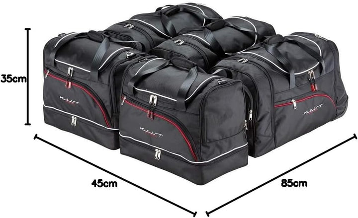 KJUST Reisetaschen 5 stk kompatibel mit RENAULT TALISMAN LIMOUSINE I 2015-2022