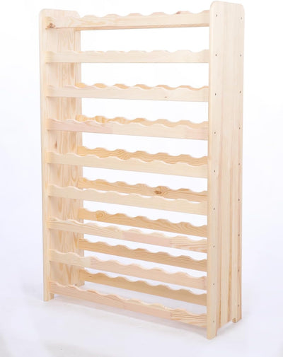 Flaschenregal Weinschrank Weinständer Weinregal für 63 Flaschen