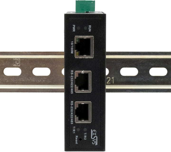 EX-61002 Ethernet zu 2 x Seriell RS-232/422/485