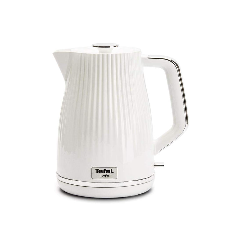 Tefal Wasserkocher Kunststoff 1,7 l 2400 W Elektrisch Teekocher Wasserkessel Loft Weiss | Herausnehm