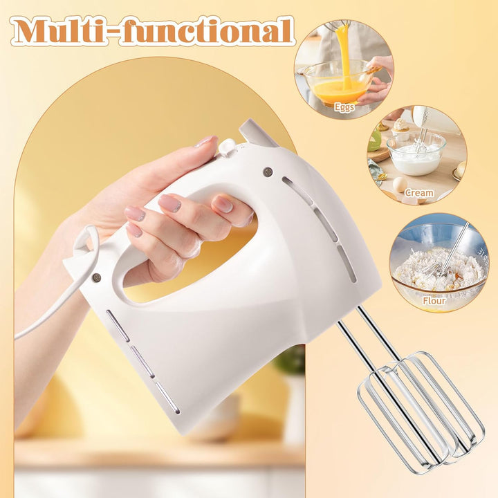 2er-set Handmixer-besen, Ersatz-eierquirl aus Edelstahl, Teigknetwerkzeug für Küche Und Haushalt
