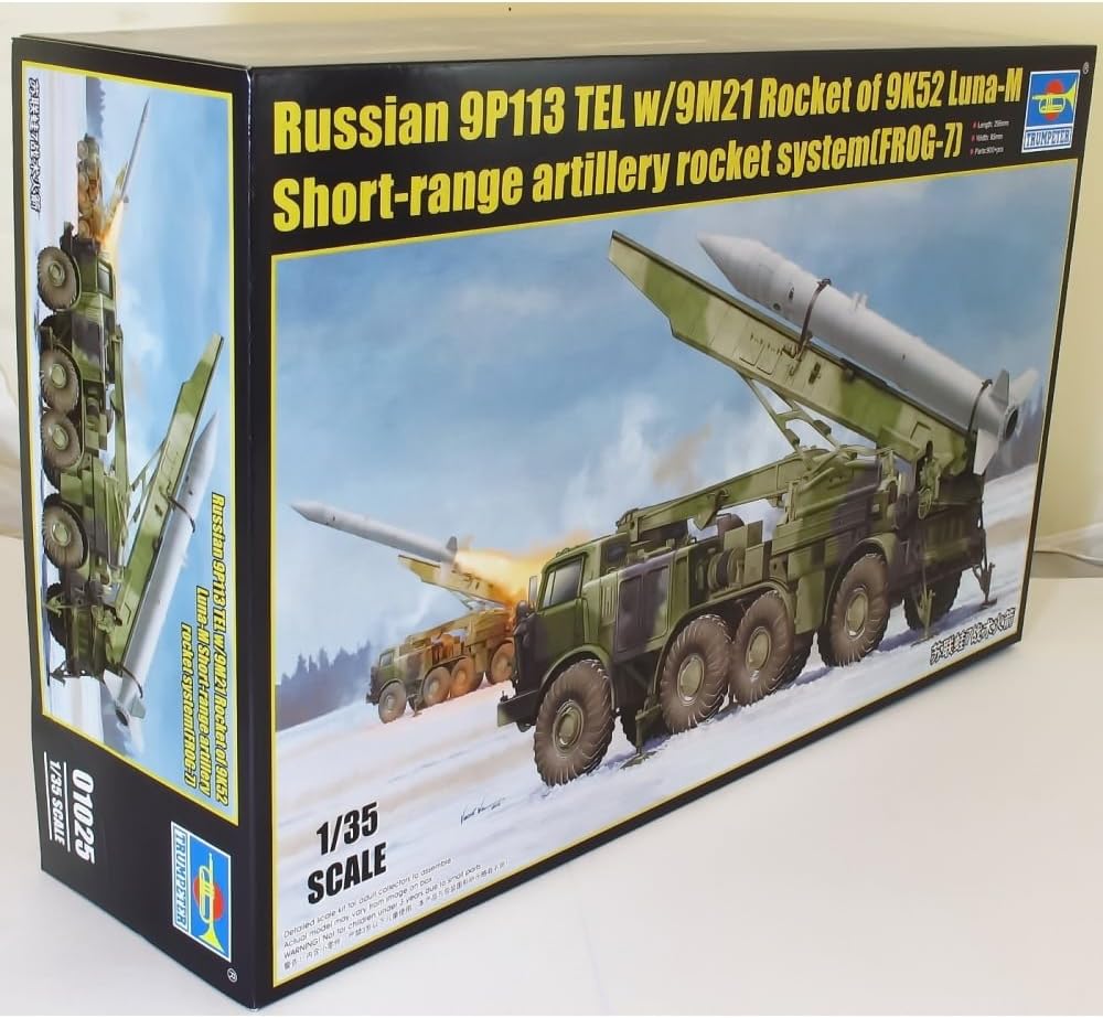 Trumpeter 001025 1/35 9P113 Tel W/9M21 Rakete auf Frog-7, verschieden