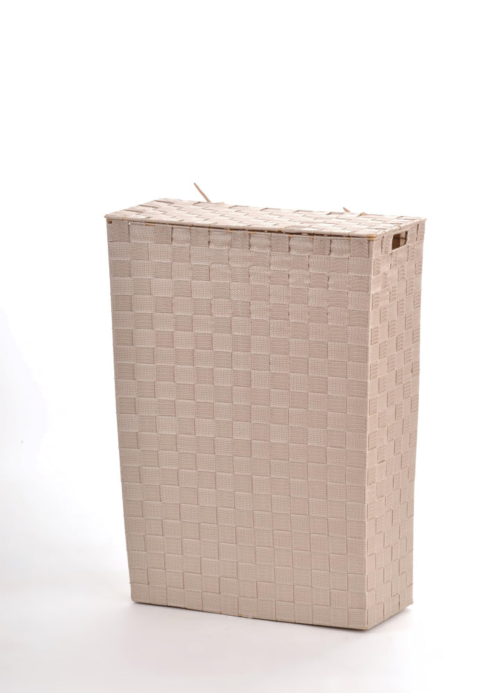 Lycce Nischenwäschekorb Stoff geflochten beige Grösse 1, Grösse 1