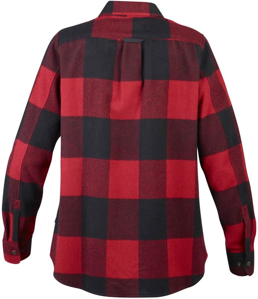 Fjällräven Damen Canada W Long Sleeved T-Shirt S Rot, S Rot