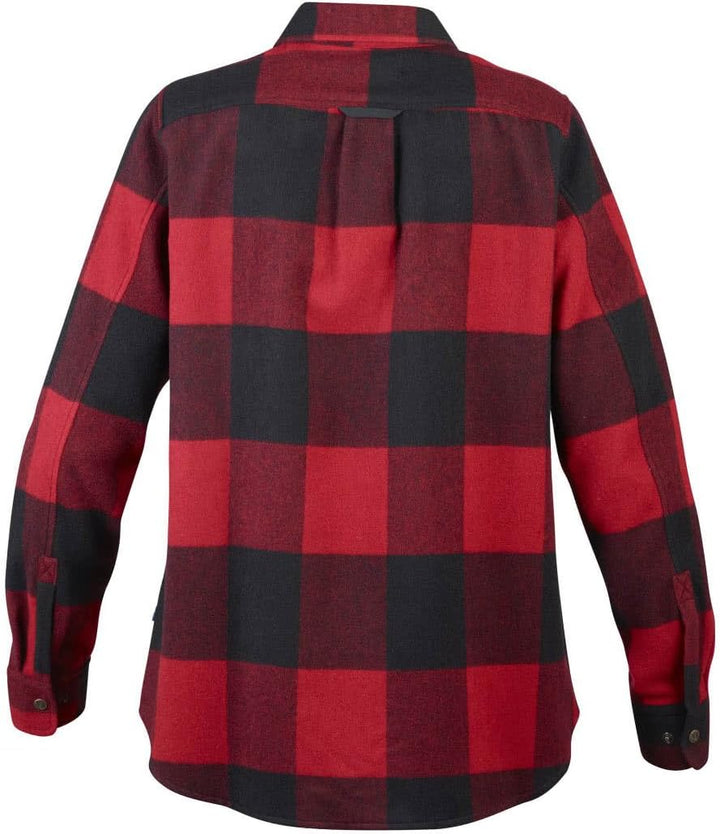 Fjällräven Damen Canada W Long Sleeved T-Shirt S Rot, S Rot