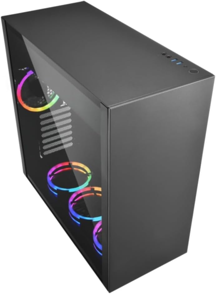 Sharkoon Pure Steel PC Gehäuse RGB Schwarz/RGB