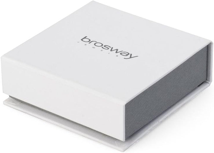 Brosway - Halskette Fortuna mit Amuletthorn-Anhänger aus Stahl 316L und Kristallen BFO02