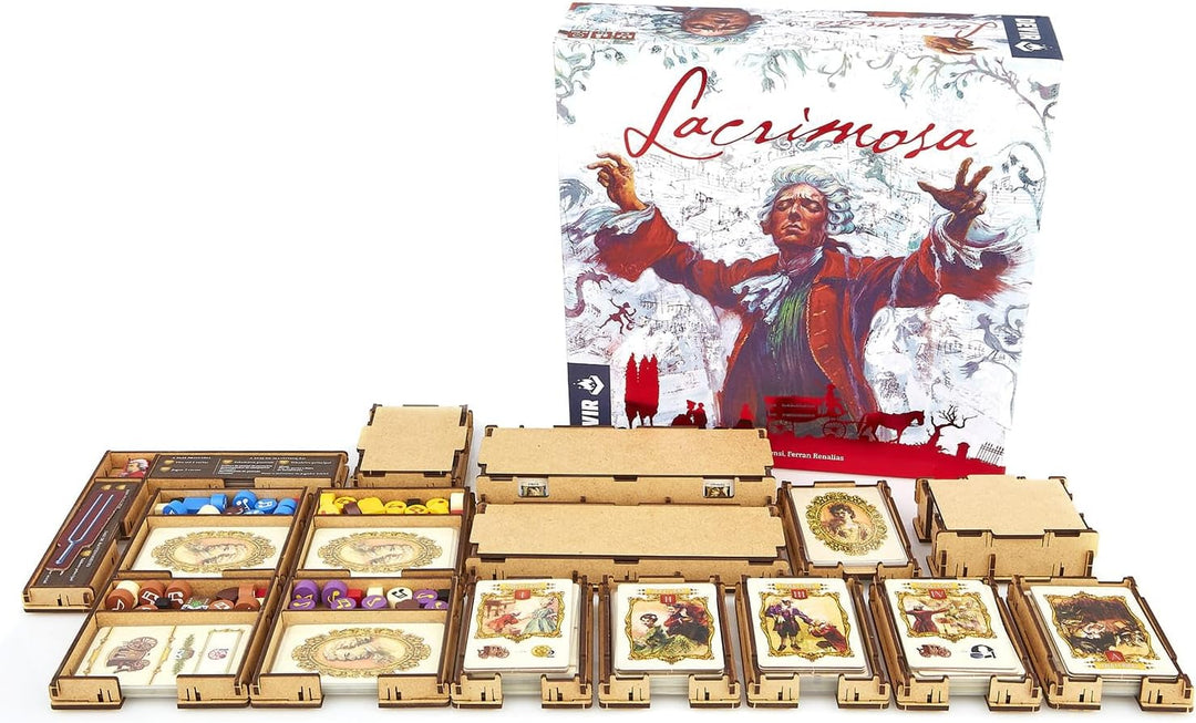 docsmagic.de Organizer Insert for Lacrimosa Box - Einsatz Laacrimosa, Laacrimosa