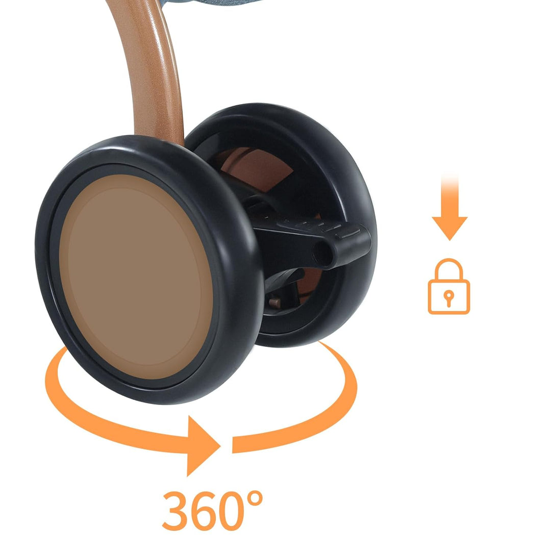 Kinderwagen, faltbar, multifunktional, verstellbare Rückenlehne, 175 °, kann sitzen oder liegen, ver