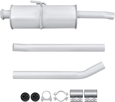 HELLA 8LC 366 025-161 Mittelschalldämpfer - Easy2Fit® Kit - mitte - dreiteilig - Set mit Anbauteilen