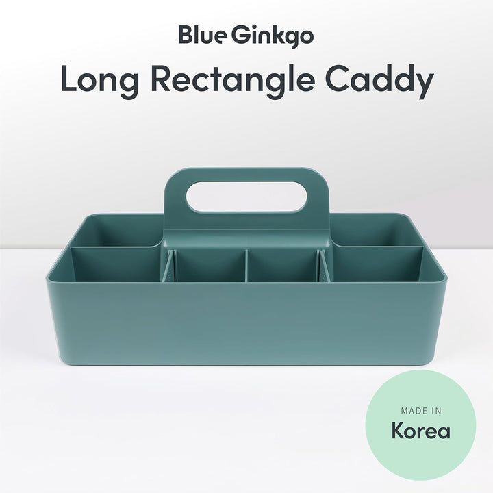 BLUE GINKGO Stapelbarer Organizer-Caddy – Tragbare Aufbewahrung aus Korea für Bad, Büro, Bastel- ode