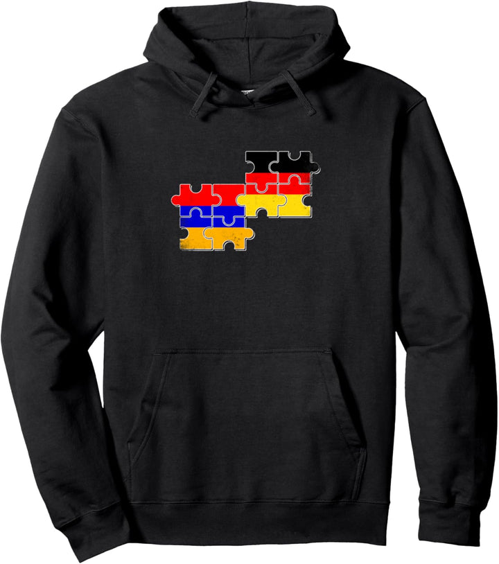 Armenien Deutschland Flagge Deutsch Armenier Pullover Hoodie