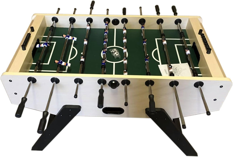 Simba Srl Profi Tischfussball Leeds Kicker, Tischkicker Kickertisch Fussballtisch Bernabeu - FEST UN