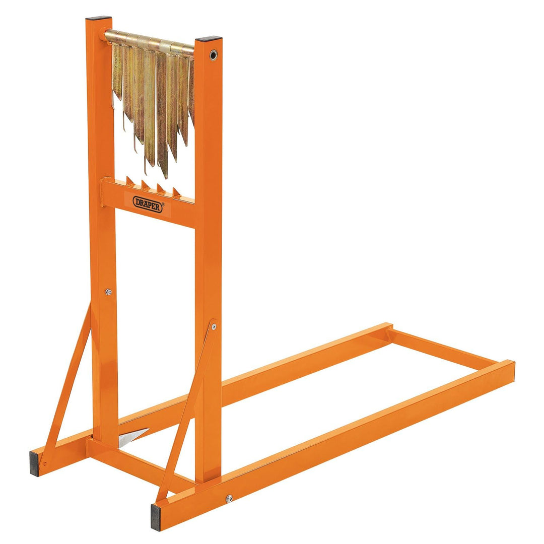 Draper Log stehen für Kettensäge, Holz, orange, 112.1 x 40.6 x 5.5 cm,32273, 112.1 x 40.6 x 5.5 cm