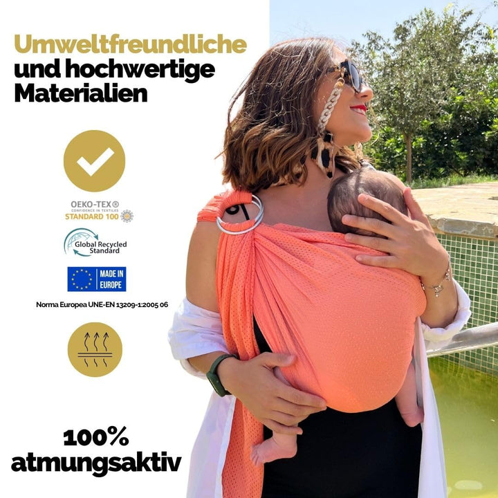 Amarsupiel | Baby-Wasserträger | Baby Wasser Schultergurt | Ultraschnell trocknende | Ergonomische B