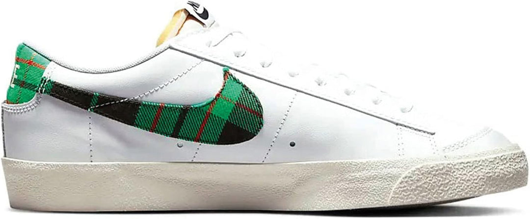 Nike Herren Blazer Low '77 Premium Sneaker 42.5 EU White Stadium Green White University Red, 42.5 EU