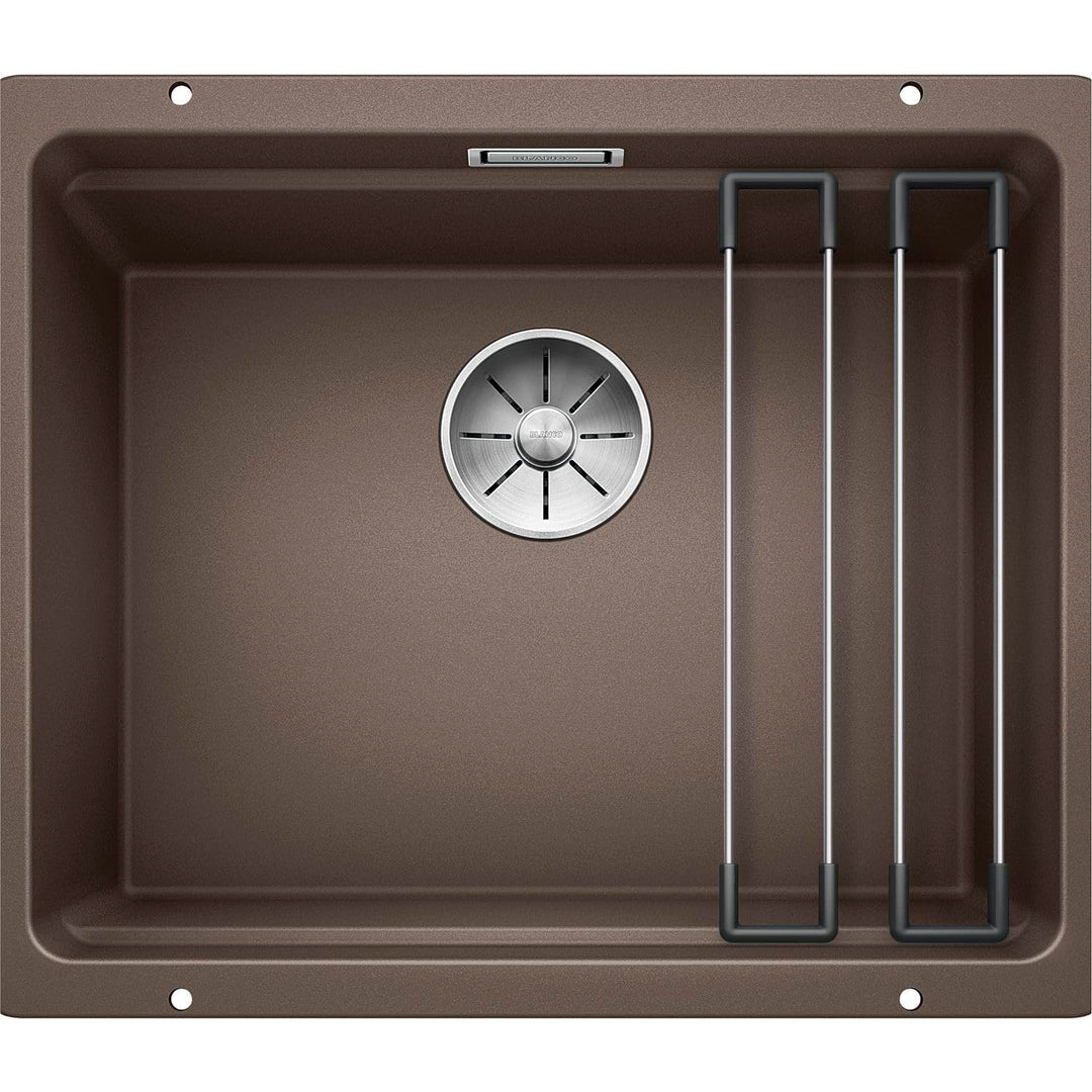 BLANCO ETAGON 500-U | SILGRANIT cafe | Einbauart: Unterbau | ohne Ablauffernbedienung, mit Zubehör |