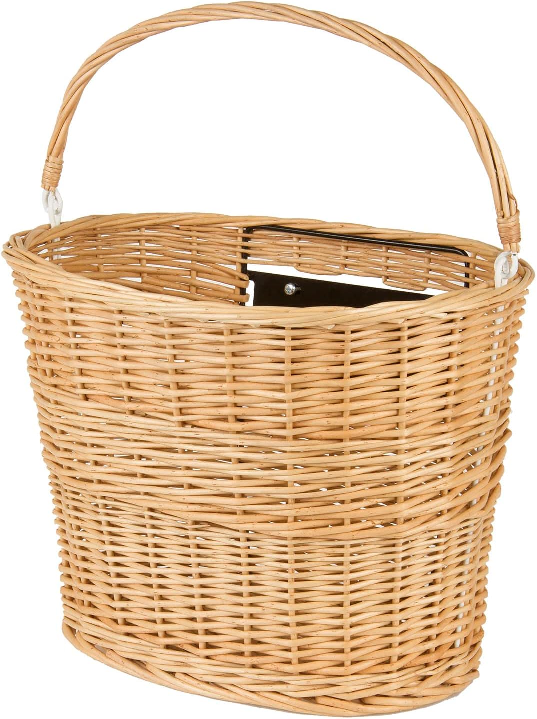 M-Wave Universeller Fahrradkorb aus Weidengeflecht in mehreren Kollektionen. BA-FW-Clip Eco, BA-FW-C