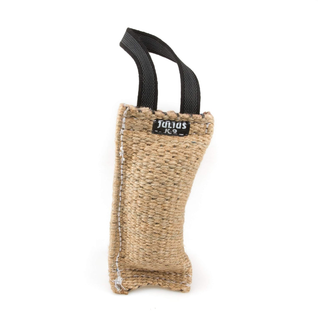Julius-K9, 18120, Beisswurst, Jute, 20 cm x 4 cm, eine Handschlaufe 20 cm x 4 cm 1 Handschlaufe Jute