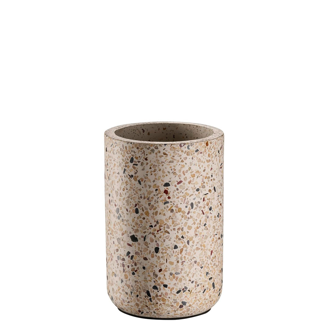 APS 36150 Flaschenkühler„Terrazzo“ - Hochwertiger Behälter aus Beton mit möbelschonender Unterseite