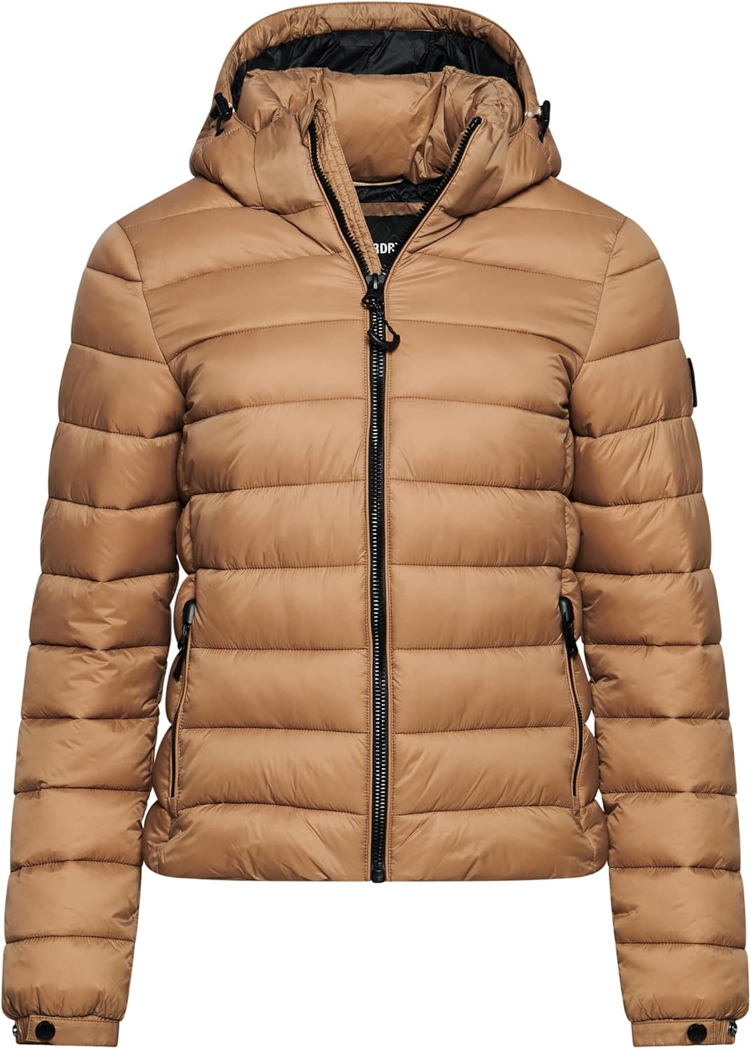Superdry Hooded Classic Fuji Puffer Jacke Damen - 38