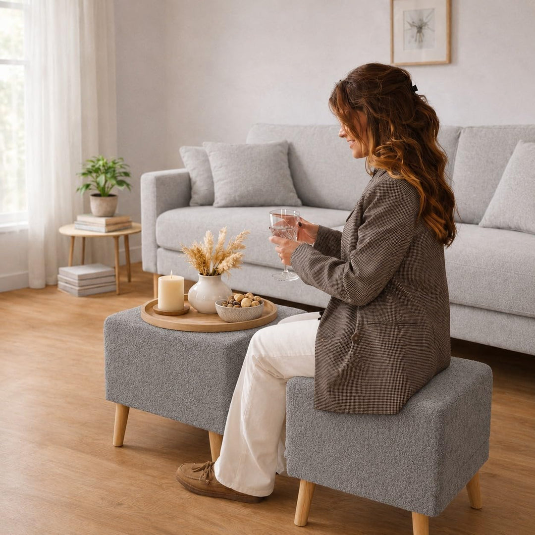 Hunderampe Klappbar - rutschfeste Hunderampe Bett & Sofa, für kleine & grosse Hunde, Multifunktional