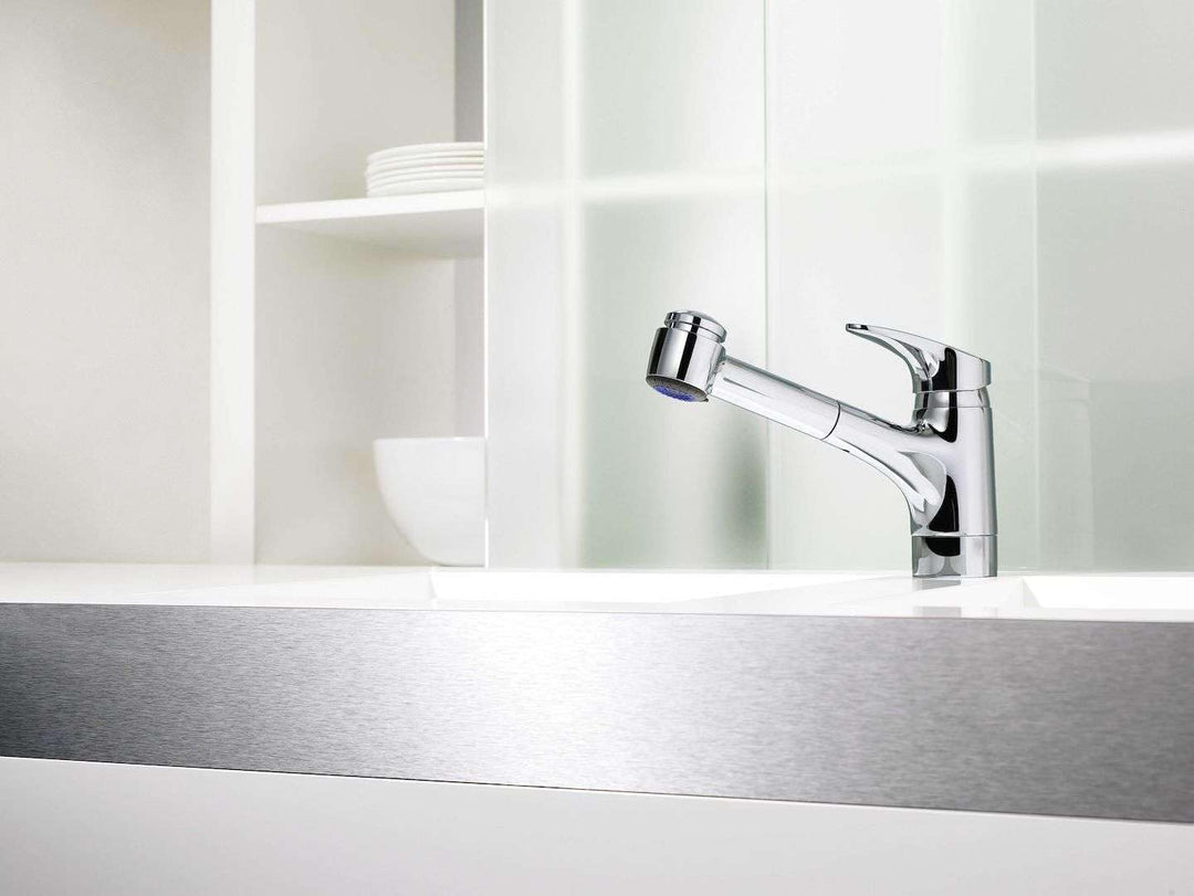 Hansa 01382283 Hansamix Spültisch-Einhand-Einlochbatterie, Chrom