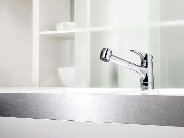 Hansa 01382283 Hansamix Spültisch-Einhand-Einlochbatterie, Chrom