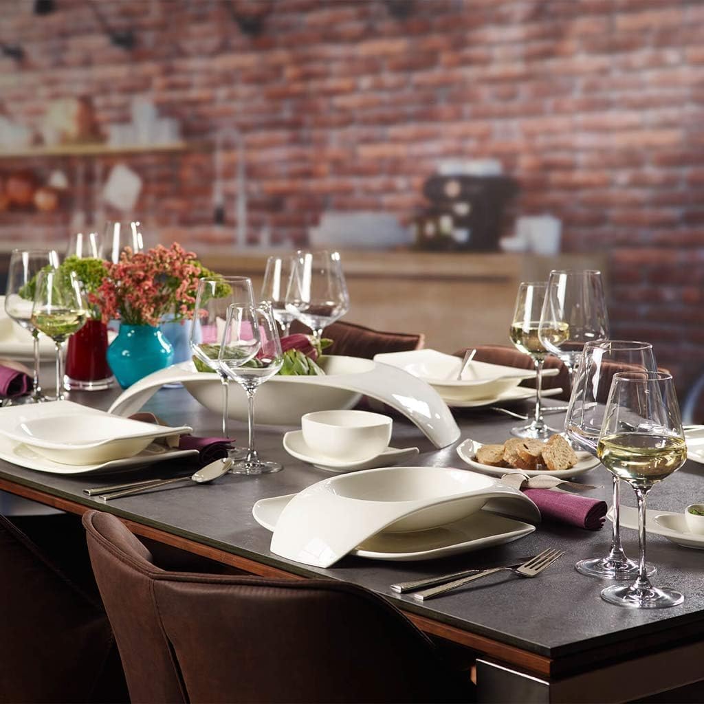 Villeroy und Boch La Divina Weissweinkelch, Set 4tlg. Glasset, Glas, 4-teilig, 4 4 Stück (1er Pack)