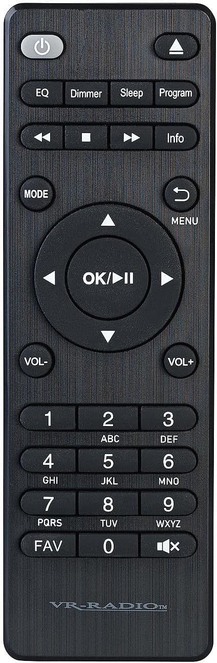 VR-Radio Kompaktanlagen: Micro-Stereoanlage: Webradio, DAB+, CD, Bluetooth, App, 300 W, Silber (DAB