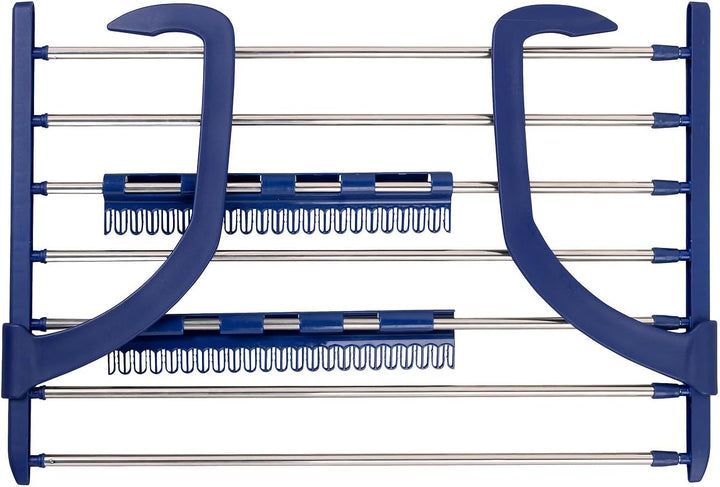 PEARL Handtuchhalter: Premium-Teleskop-Wäschetrockner f. Heizkörper & Balkon, 4 m ausziehbar (Balkon