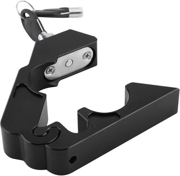 Madezz Motorrad Lenker Bremshebelschloss, Universal CNC Aluminiumlegierung Diebstahlsicherungen Fahr