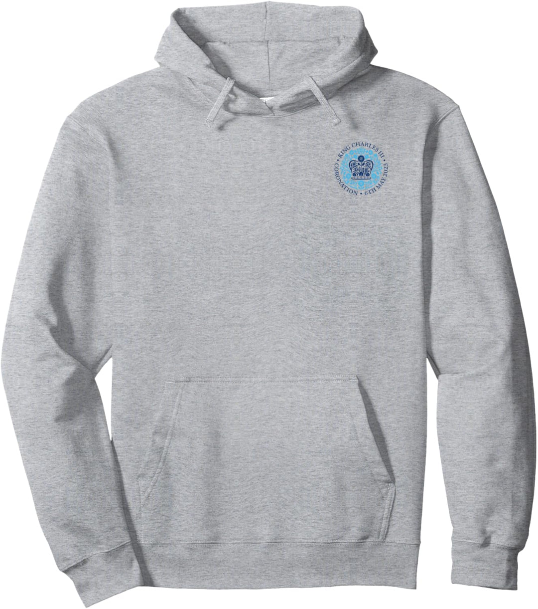 Erinnerungsstücke von König III. Charles, Königskrönung 2023 Pullover Hoodie