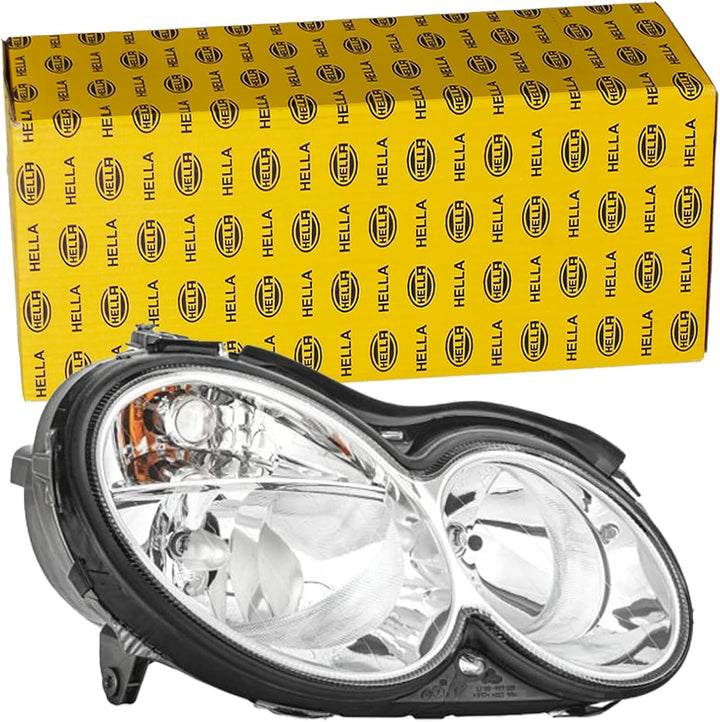 HELLA 1DB 007 988-201 Halogen-Hauptscheinwerfer - rechts - für u.a. Mercedes-Benz Clk (C209), Rechts