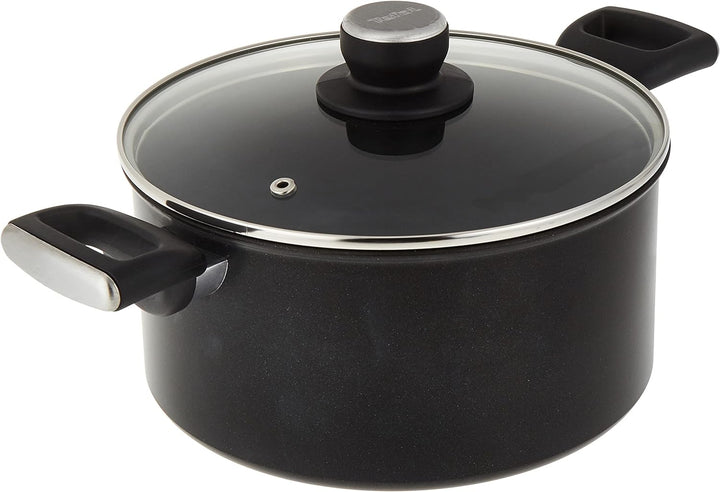 TEFAL G2554602 UNLIMITED Kochtopf 24 cm (5 L) + Glasdeckel