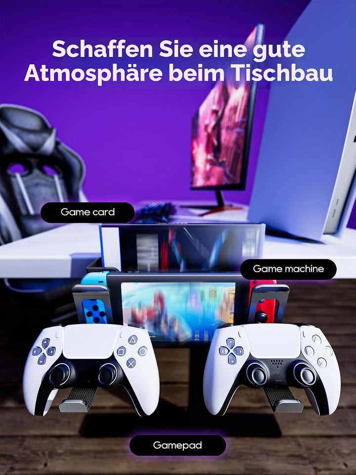 NODOCA Laptop Ständer Vertikal, Aluminium Vertikaler Laptop Ständer, Platzsparender Desktop-Seite Mo