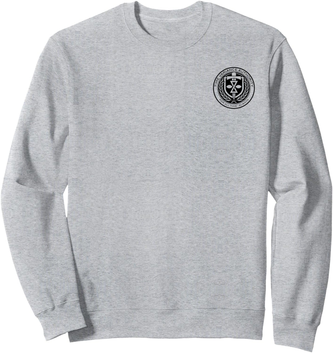 Marvel Loki TVA For All Time Always Left Chest Logo Sweatshirt