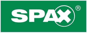 SPAX Holzbauschraube aus Edelstahl rostfrei A2, 6,0 x 80 mm, 100 Stück, T-STAR plus, Tellerkopf, Tei