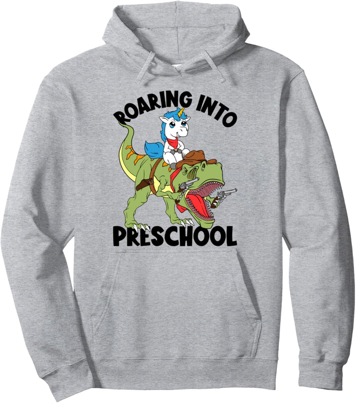 Roaring Into Vorschulkinder, Jungen, Dinosaurier für die Schule Pullover Hoodie