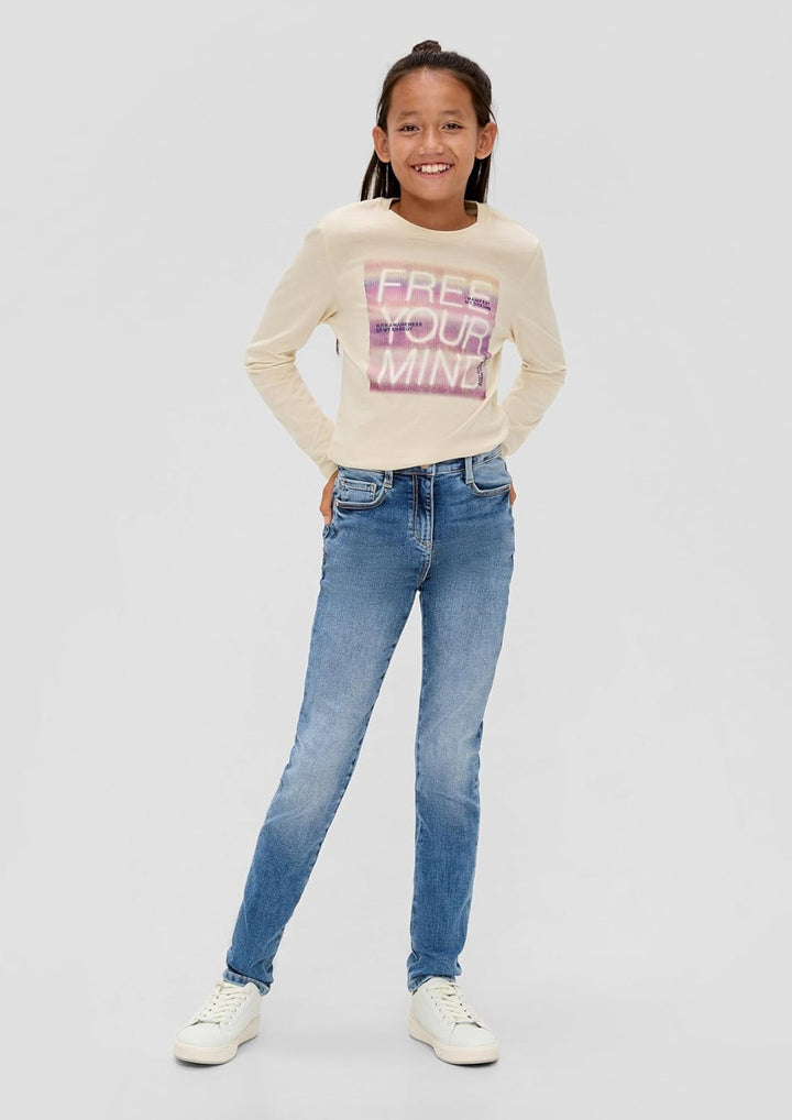s.Oliver Ankle-Jeans Suri/Regular Fit/High Rise/Slim Leg, 134