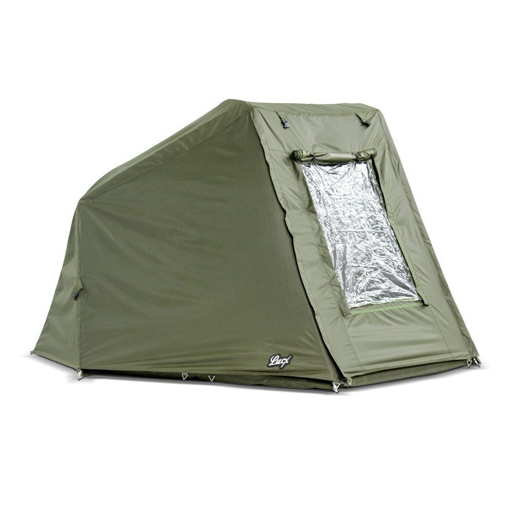 Lucx® Winterskin Überwurf Overwrap Skin für Wiesel Angelzelt Karpfenzelt Carp Dome (Kein Zelt nur Üb
