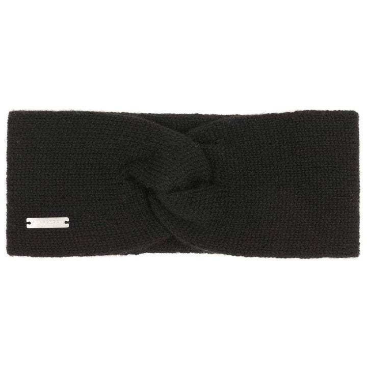 Seeberger Lasuna Kaschmir Stirnband Stirnwärmer Headband Ohrenschutz Headband (One Size - schwarz) 1
