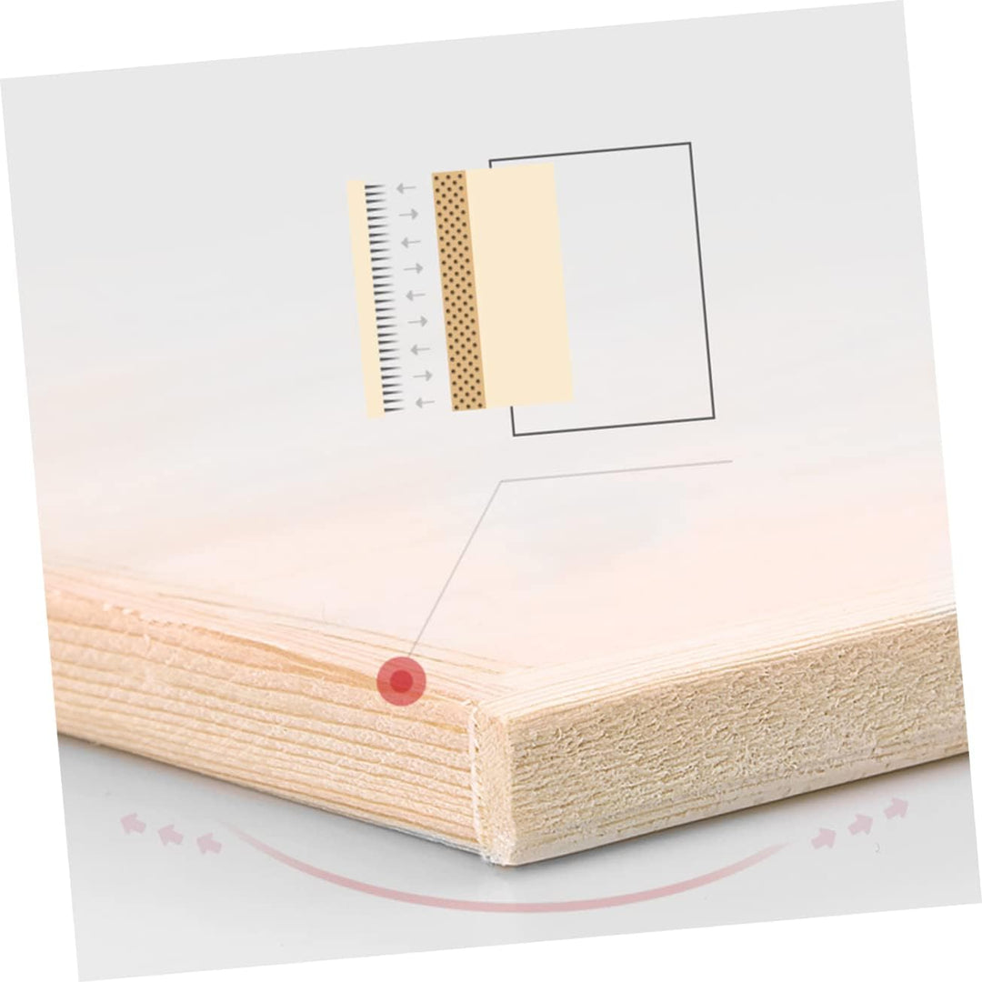 Artibetter Holz-skizzenbrett Für Kunstmalerei Zeichenpalette Mit Glatter Oberfläche Robustes Und Lan