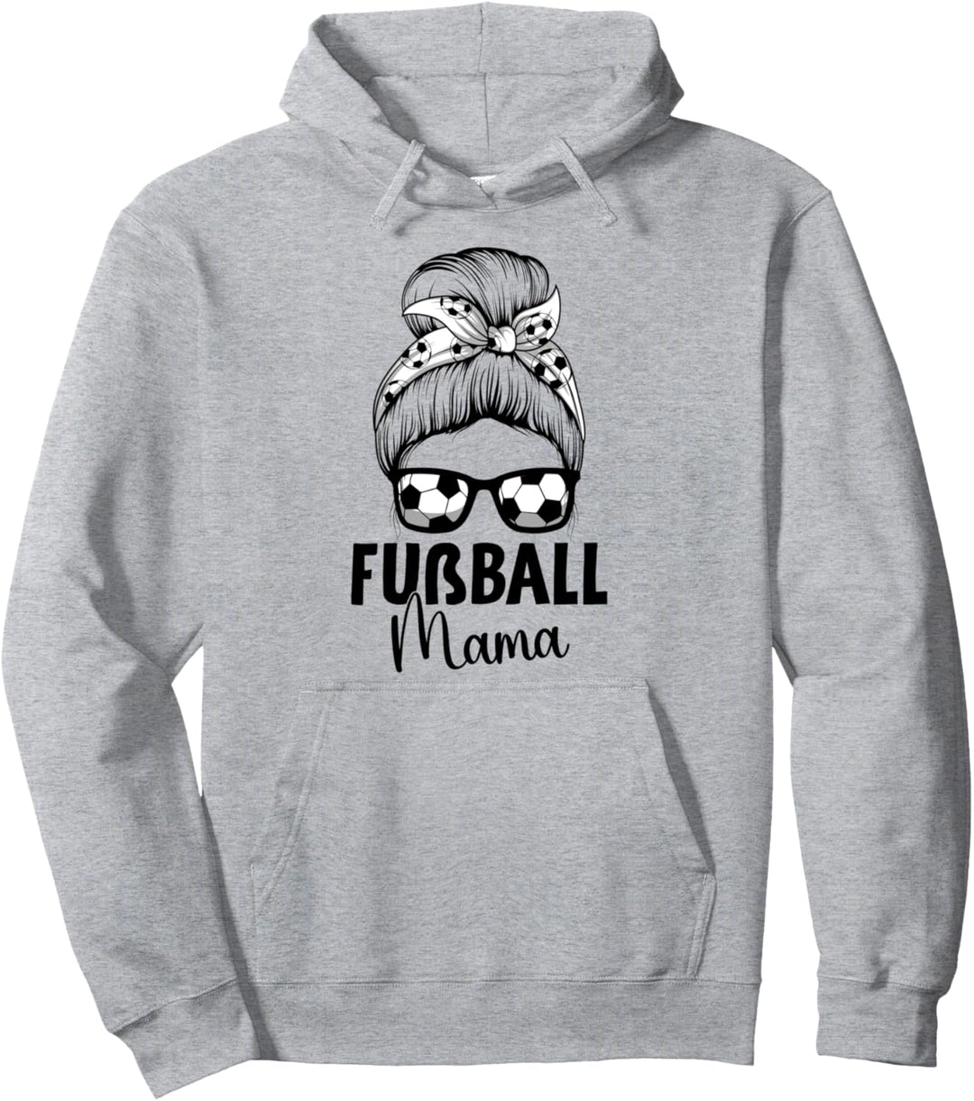 Fussball Mama Frauen Pullover Hoodie