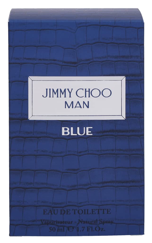 Jimmy Choo Man Blue homme/men, Eau de Parfum 50 ml (1er Pack), 50 ml (1er Pack)