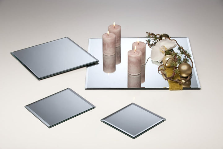 Sandra Rich Glasplatte Spiegelplatte Mirror eckig 0,5 cm Ø 40,0 x 40,0 cm 1 Stück 40,0 x 40,0 cm, 1