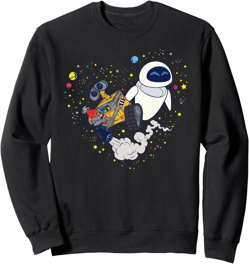 Disney and Pixar’s Wall-E and Eve Planetary Heart Sweatshirt