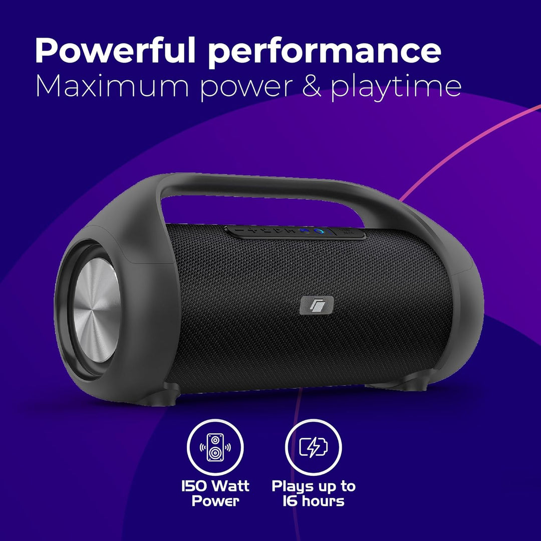 Caliber Bluetooth-Lautsprecher - Drahtloser Musikbox Bluetooth - LED-Beleuchtung - Wasserfest- Mehre