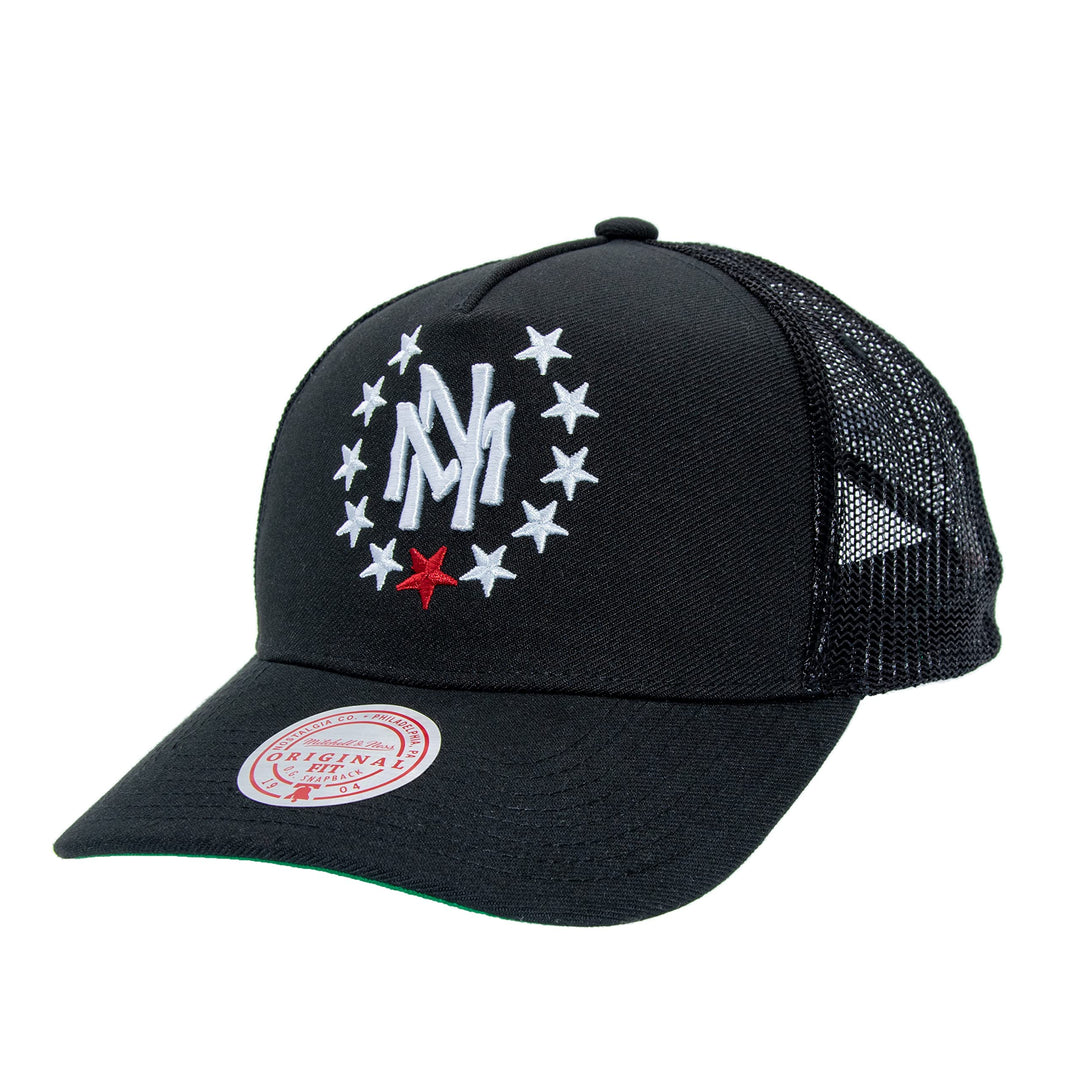 Mitchell & Ness Trucker Snapback, Black